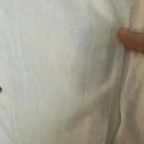 Causal White Button Down - Picture 5 of 7